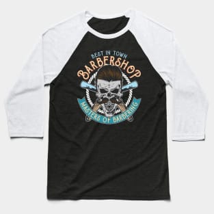 barber shop master of barbering Baseball T-Shirt